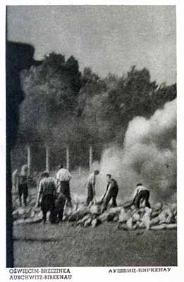 Cremation of Corpses - Auschwitz II-Birkenau