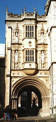 Decorated arch - College Green
