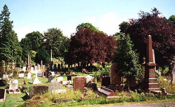 View of Arno's Vale Cemetery