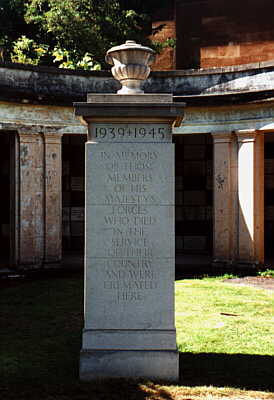 Monument to the fallen of World War II