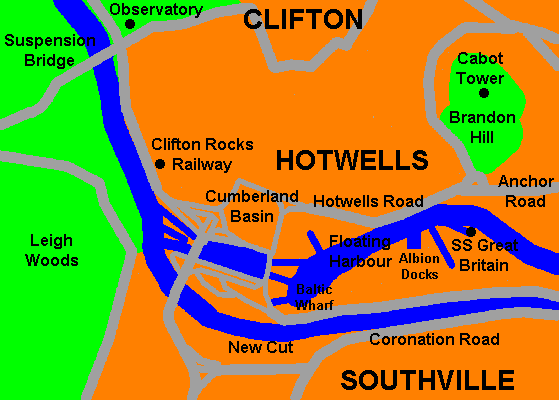 Hotwells, Bristol, UK