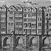 There are copies of this image of Bristol Bridge in most histories of Bristol such as Samuel Seyer's Memoirs of Bristol, volume II (1823), and A Short History of the Port of Bristol by Charles Wells (1909), but they all seem based on the engraving in the margin of James Millerd's 1673 map of Bristol.