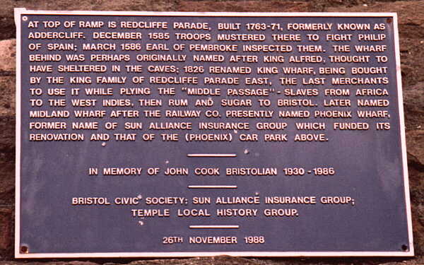 Redcliffe Wharf Plaque