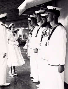 HRH Princess Margaret, West Indies, 1954