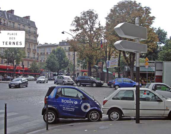 Paris - smart car