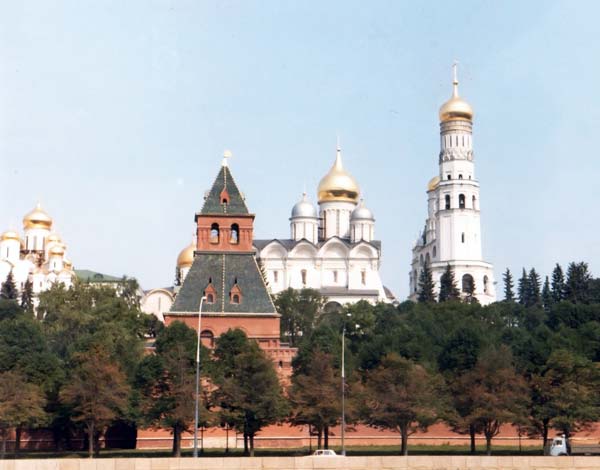 The Kremlin and churches