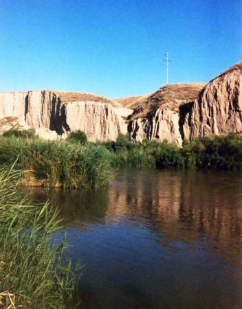 Arys River at Tamerlanovka