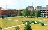 Indiana State College campus quadrangle