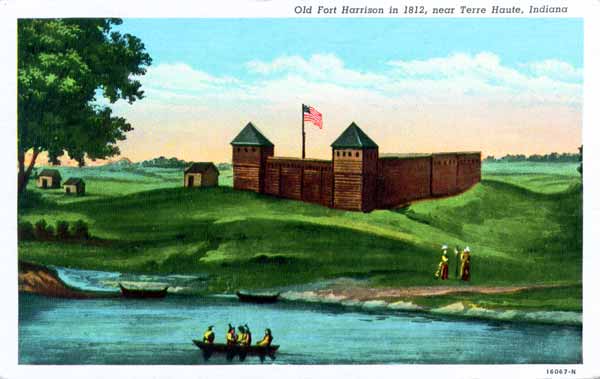 Fort Harrison in 1812, Terre Haute