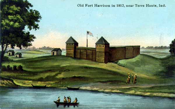 Old Fort Harrison in 1812, Terre Haute