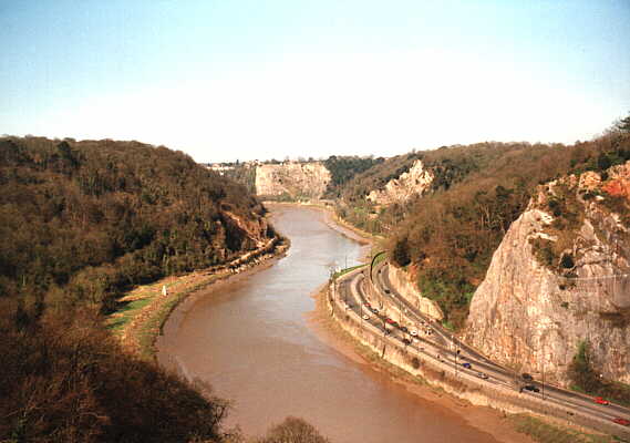 The Avon Gorge from the Suspension Bridge