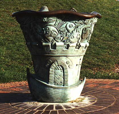 Fountain on Castle Green