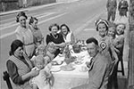 Street Party in Two Mile Hill Road, St. George. Photo from Bryan Bignell