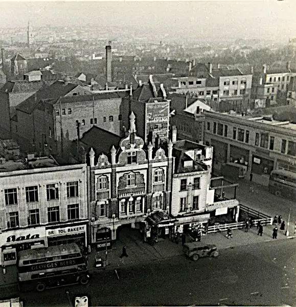 Empire Theatre / Captain Carey's Lane, Old Market, Bristol, in the 1940s