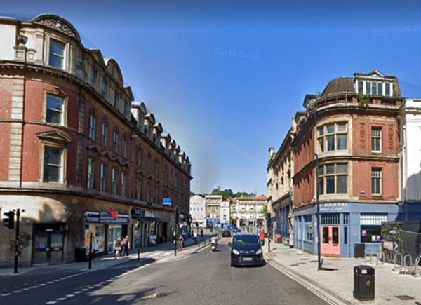 City Centre from Baldwin Street