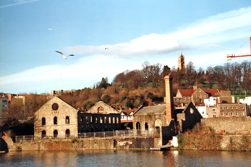 The old gas works at Hotwells