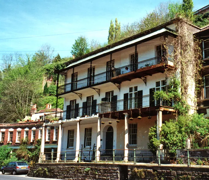 A fine house along the Portway at Hotwells