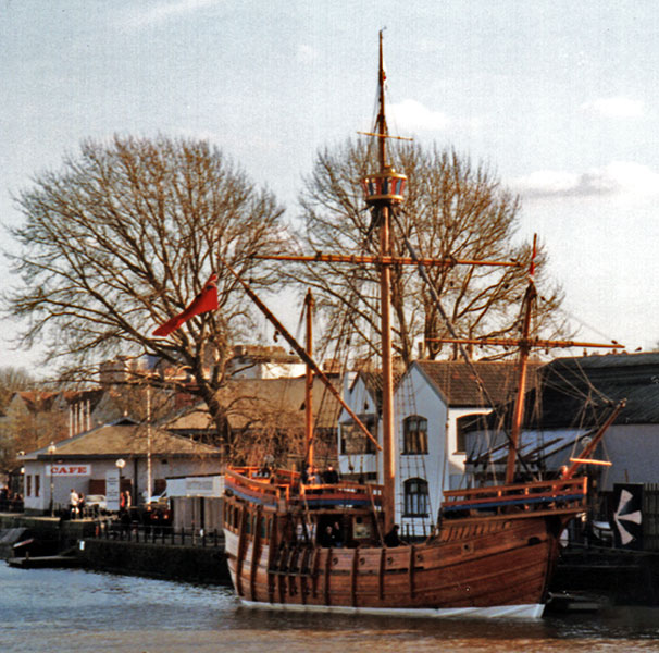 The replica of Cabot's Matthew