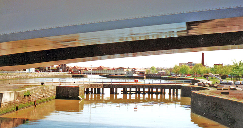 Cumberland Basin from the Replica Bridge