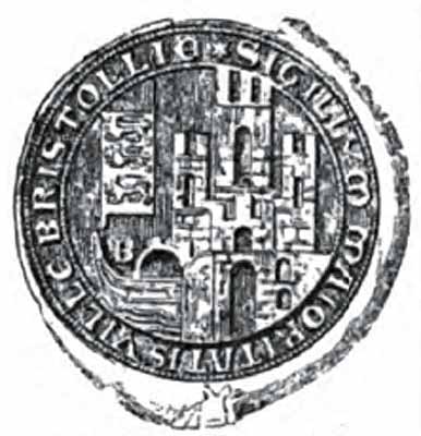 Bristol seal in the reign of Edward I