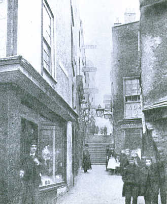 Christmas Steps around 1890