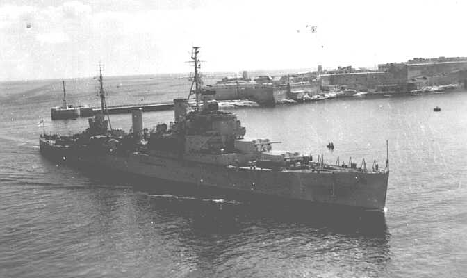 HMS Gambia - 1951