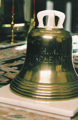 HMS Girdle Ness' bell