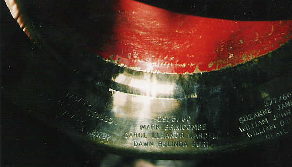 HMS Girdle Ness' bell