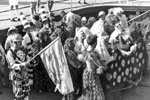 Crossing the Equator, 1954. Photo from dad's photo albums