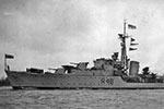 HMS Wrangler. Photo from dad's photo albums.