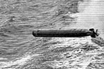 Torpedo from HMS Sheffield.