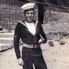 Denys Powell served on HMS Gambia from 1949 to 1952 as a Stoker Mechanic. This is him on June 26, 1949. Photo very kindly submitted by Denys Powell's daughter, Anita Neads.