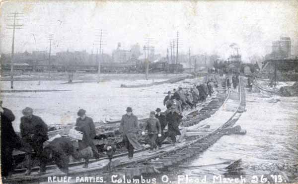 Rescue Parties, Columbus, Ohio - 26th March, 1913