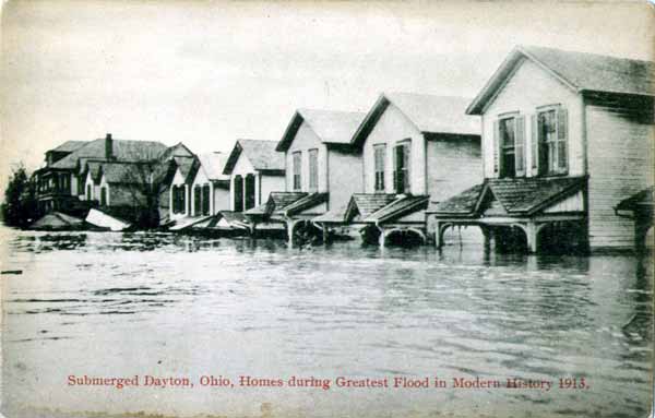 Flood Scene, Dayton, Ohio