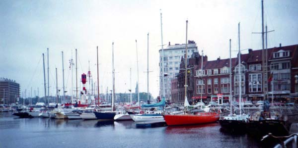 Ostend harbour