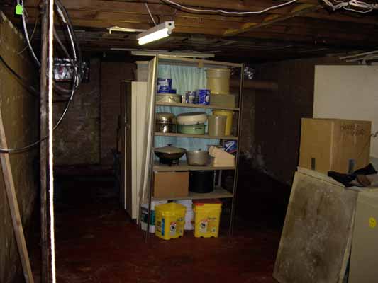 Tidied Cellar