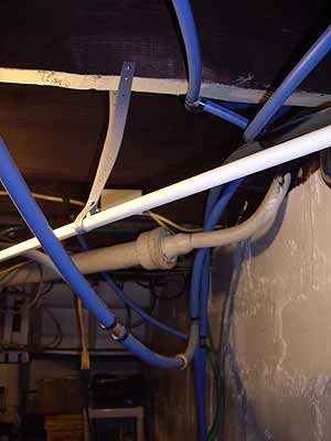 cellar pipework