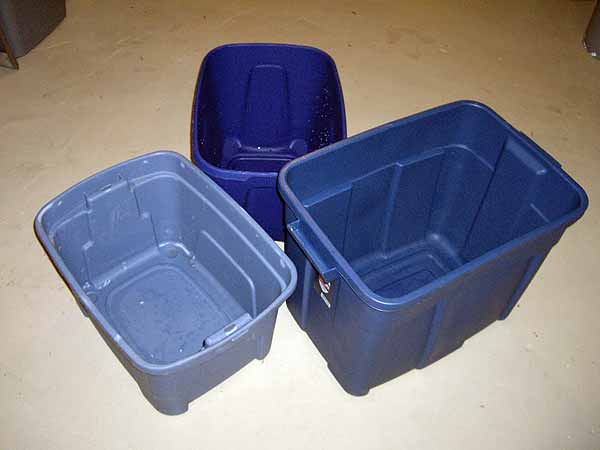 Cellar sink pump container candidates