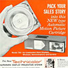 An advert for the self-contained Technicolor Instant Movie projector 700 from the April 1964 issue of Business Screen magazine.