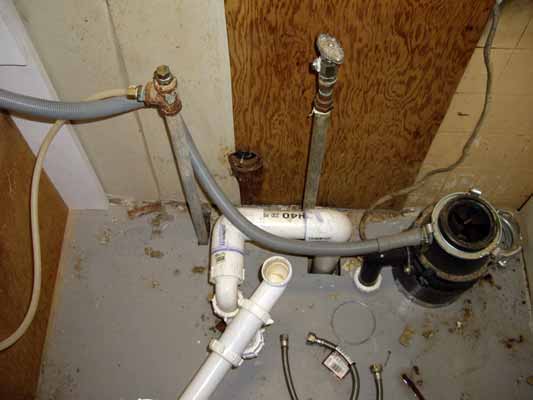 Kitchen plumbing