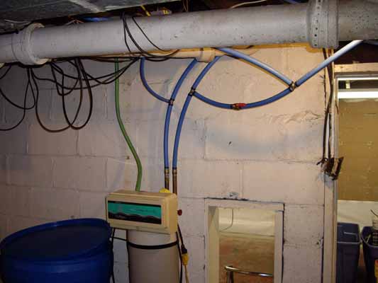 PEX water pipe