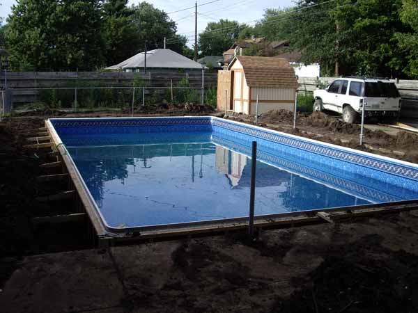 Filling the pool