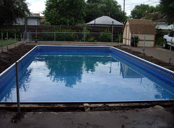 Filling the pool