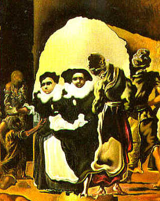 Dali - Slave Market (Detail)