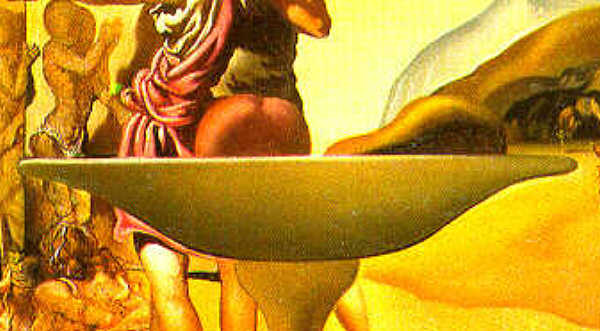 Dali - slave Market (Detail)