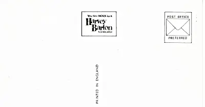 postcard back