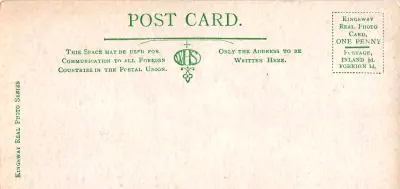 Postcard back