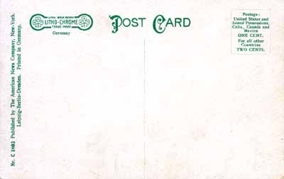 Postcard back