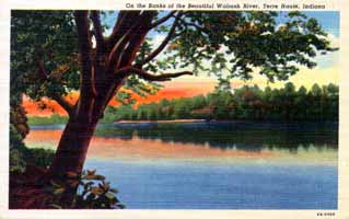 The Wabash River at Terre Haute