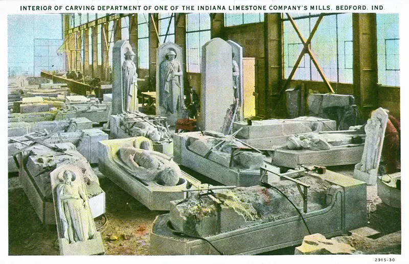 Indiana Limestone Company - Carving Department